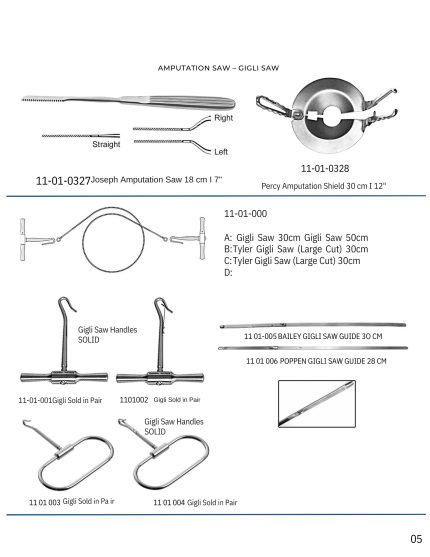 Reamers -Awls - Bone Hooks
